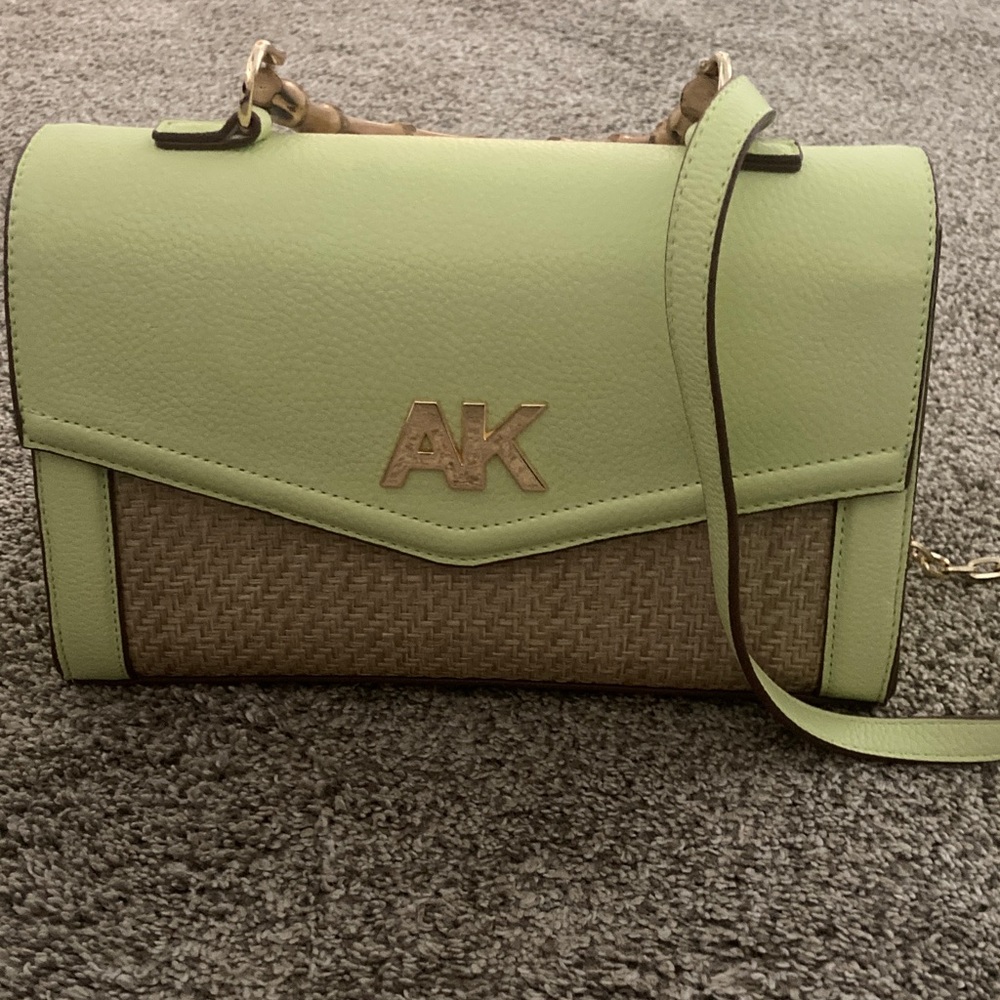 Anne Klein Bamboo Top Handle Satchel
Lime Yellow